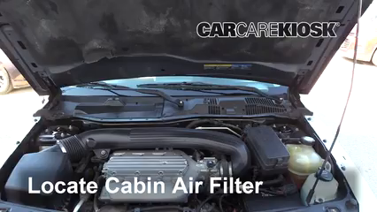 2004 Saturn Vue 3.5L V6 Air Filter (Cabin) Replace
